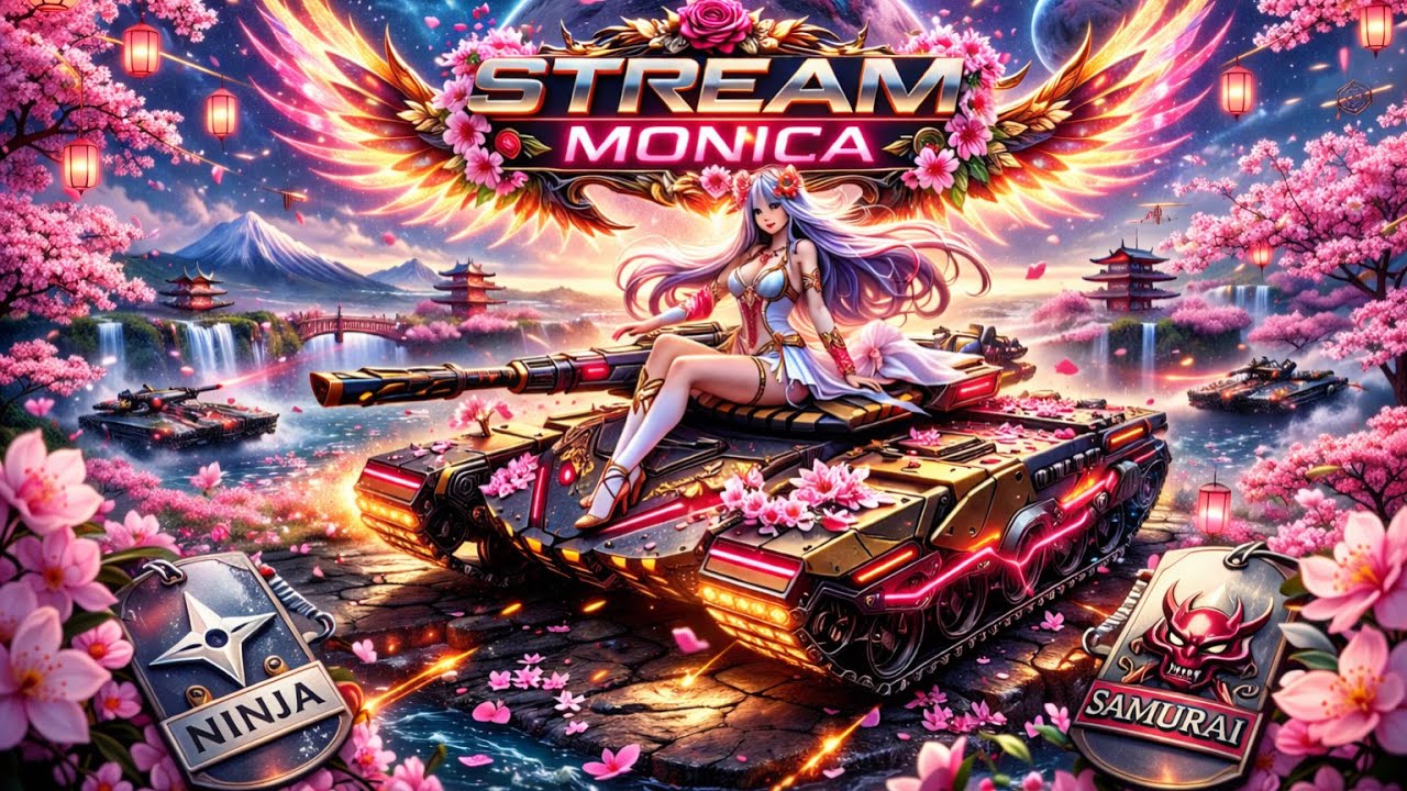 ⭕ STREAM TANKI ONLINE - MM SAKURA BLOSSOM! NINJA CATS FOR LOVE ⭕