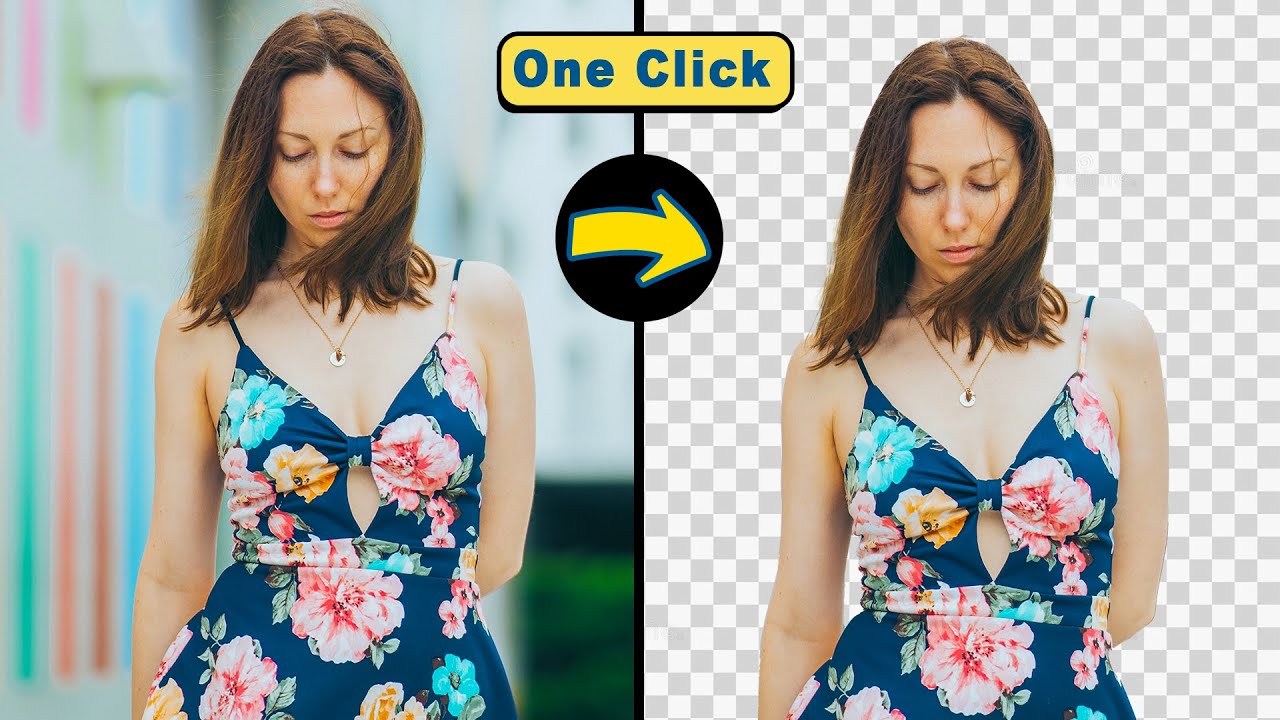 Remove Background Without Selection | PHOTOSHOP Tutorial | AI in Photoshop