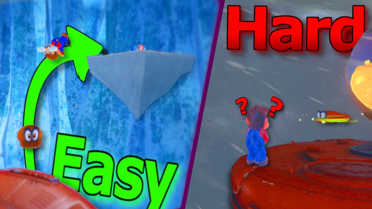 Making the easiest Trickjumps harder | Super Mario Odyssey