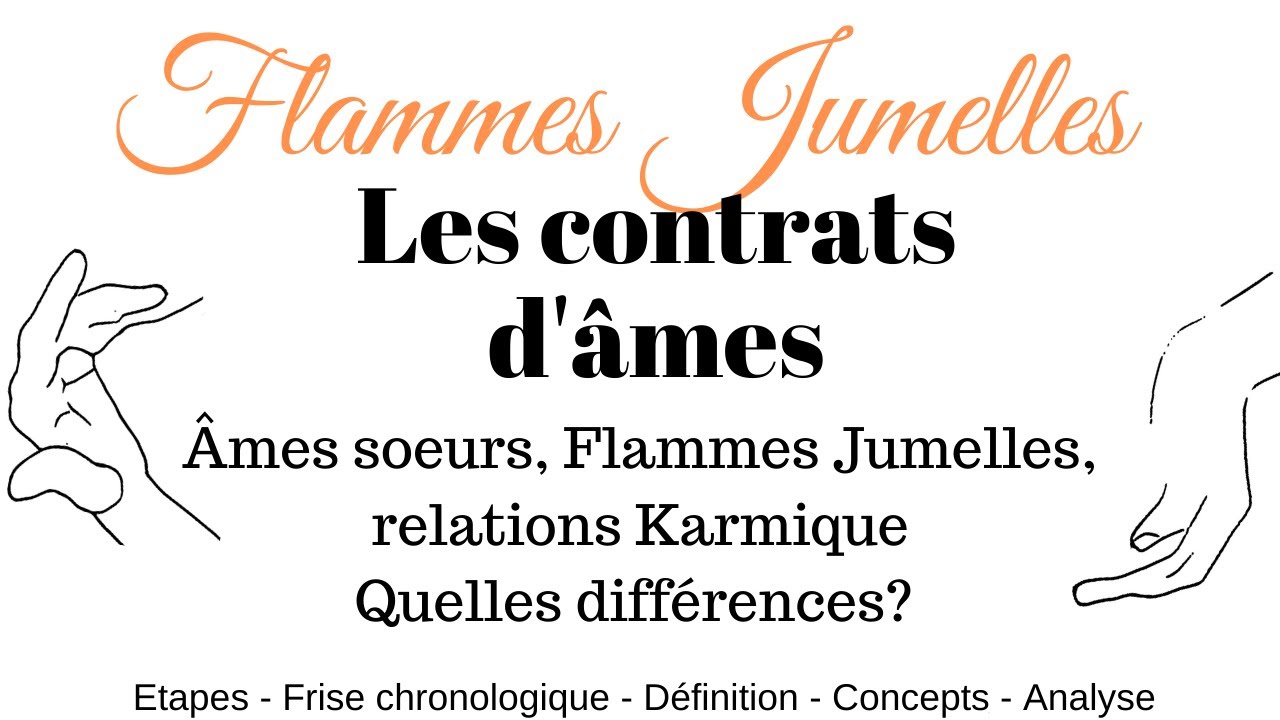 Contrat d'âmes : que se joue t-il dans la relation karmique, âme soeur, FJ?