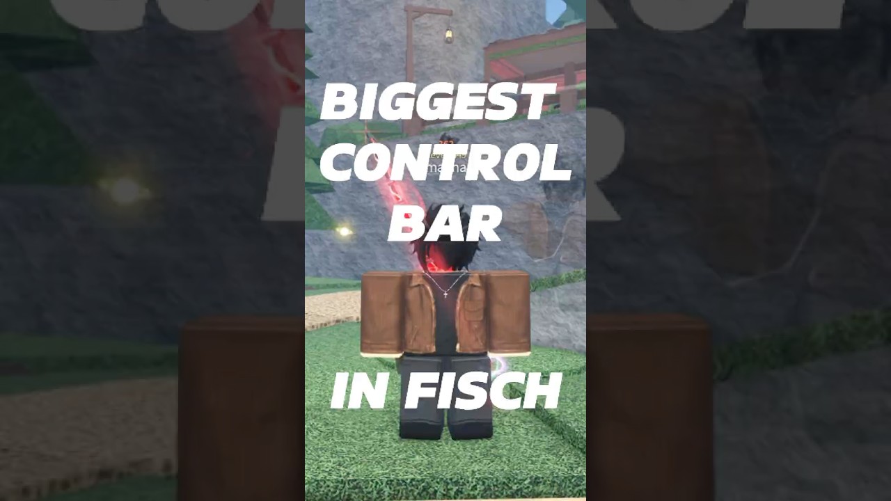 BIGGEST CONTROL BAR POSSIBLE IN FISCH! #fisch #roblox #new