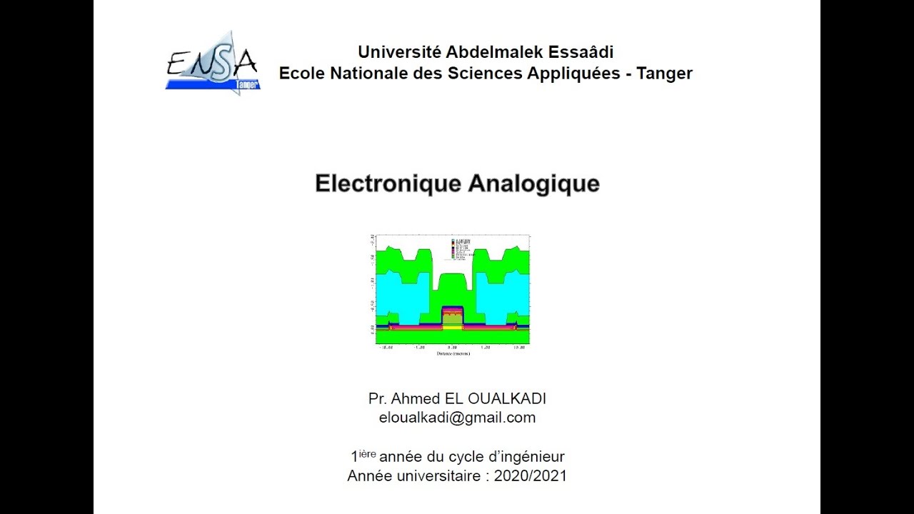 Electronique Analogique : Transistor &agrave; effet du champ, partie 1