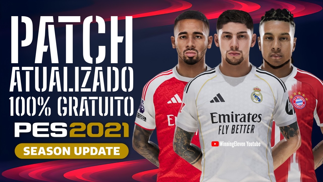 Обновление патча PES 2021: легкий сезон 26 с реалистичными лицами / формой / трансферами - PES 2026