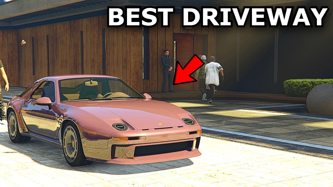 Who Has THE BEST Driveway & Podium In GTA Online