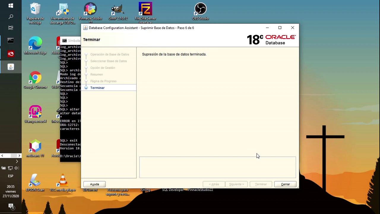 Instalación Oracle 18c Express Edition y Personalización de Base de Datos