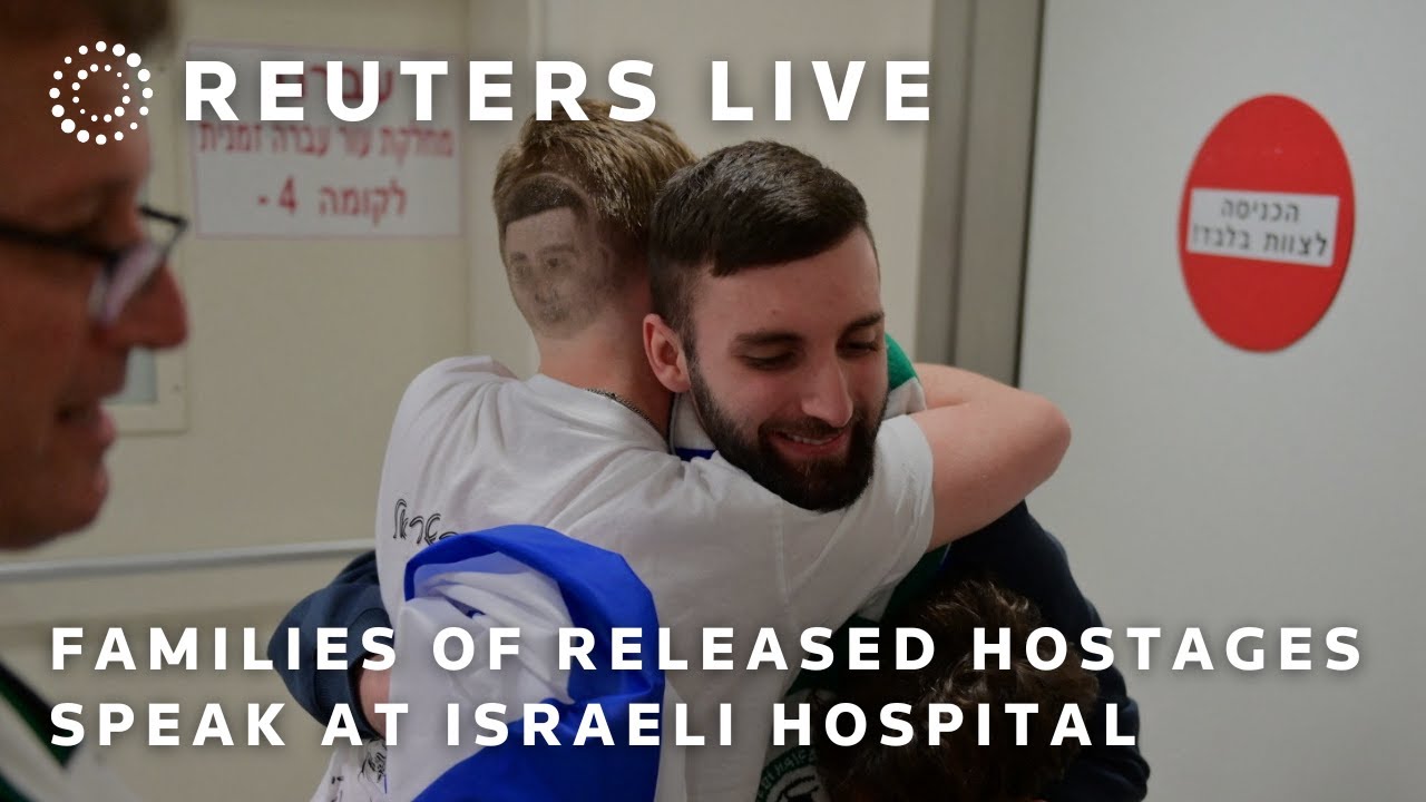 LIVE: Families of released hostages speak at Israel's Ichilov Hospital