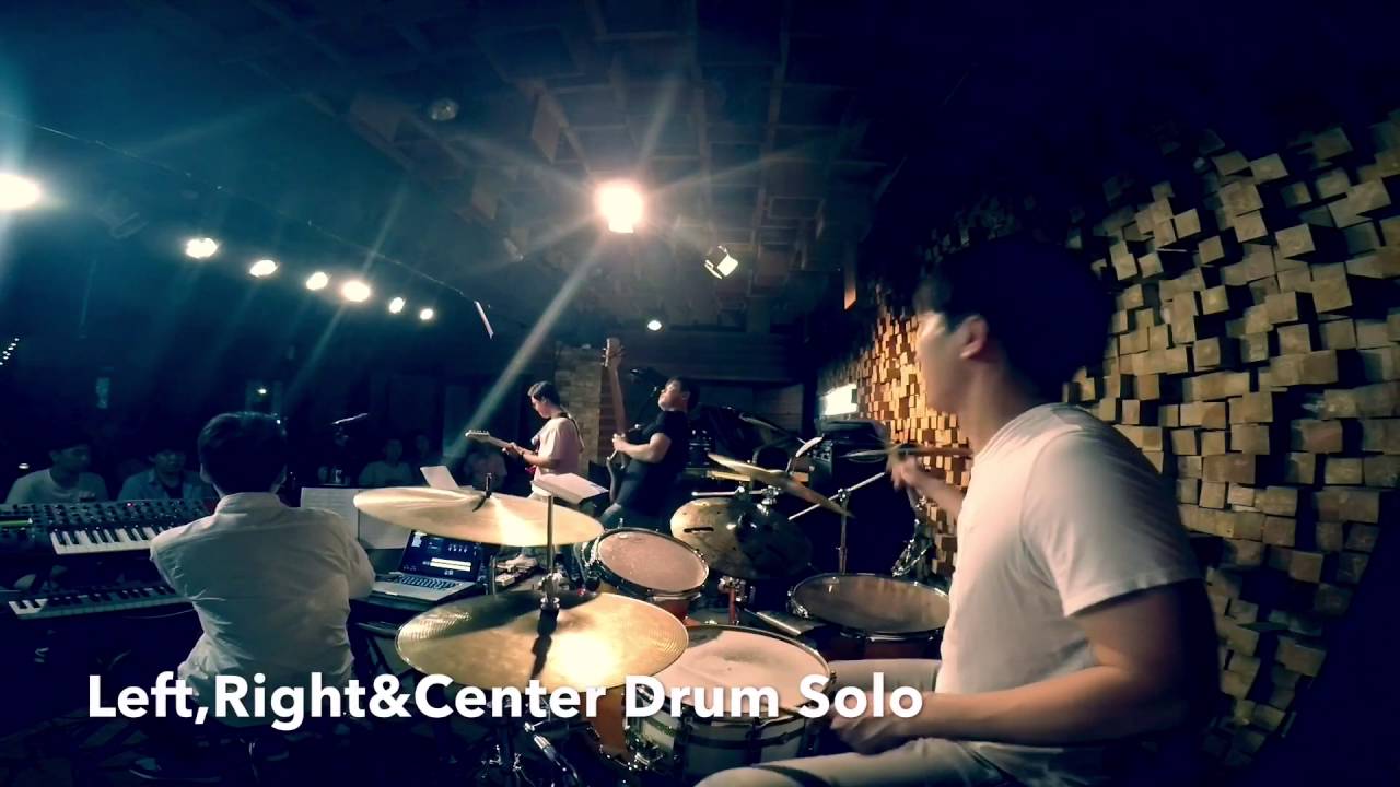 Left,Right&Center Drum Solo - Drummer YONGHOON LIM