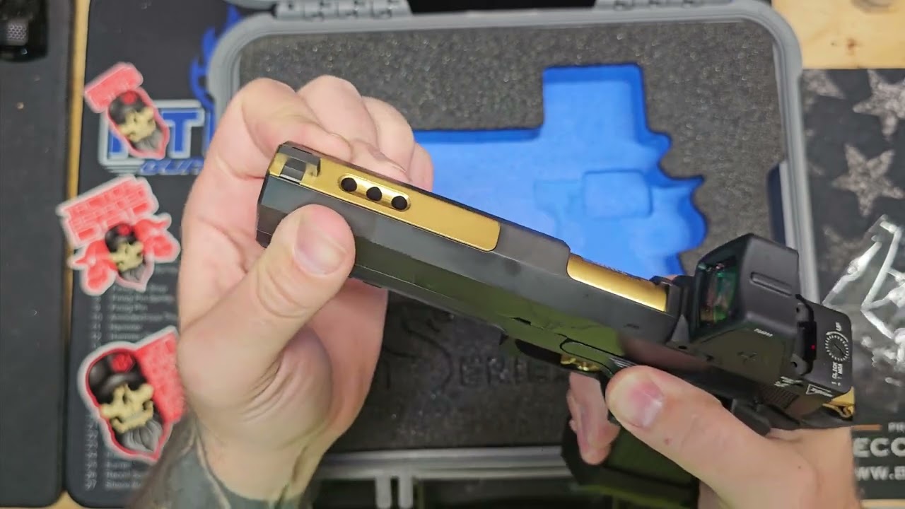@Hayes Custom Guns Ported Island Barrel Unboxing #2011 #1911ds #viralvideo #ported #hayescustomguns