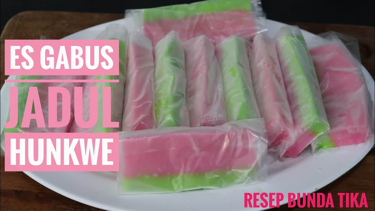 Resep ES GABUS Jadul HUNKWE Super Enak dan Praktis