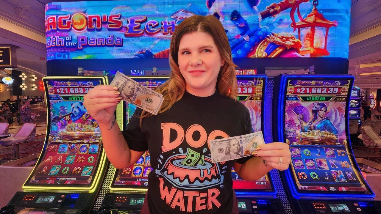 I Won BIG on the NEW Dragon's Echo Slot Machine in Las Vegas!