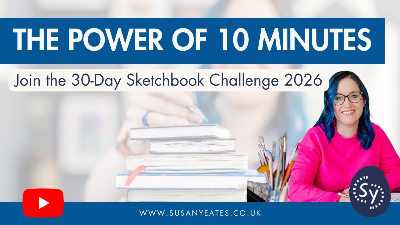 Сила 10 минут — присоединяйтесь к 30-дневному челленджу Sketchbook Challenge 2026