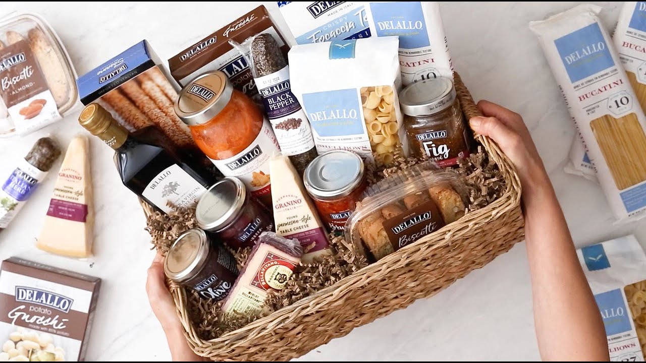 How To Make An Italian Foods Gift Basket