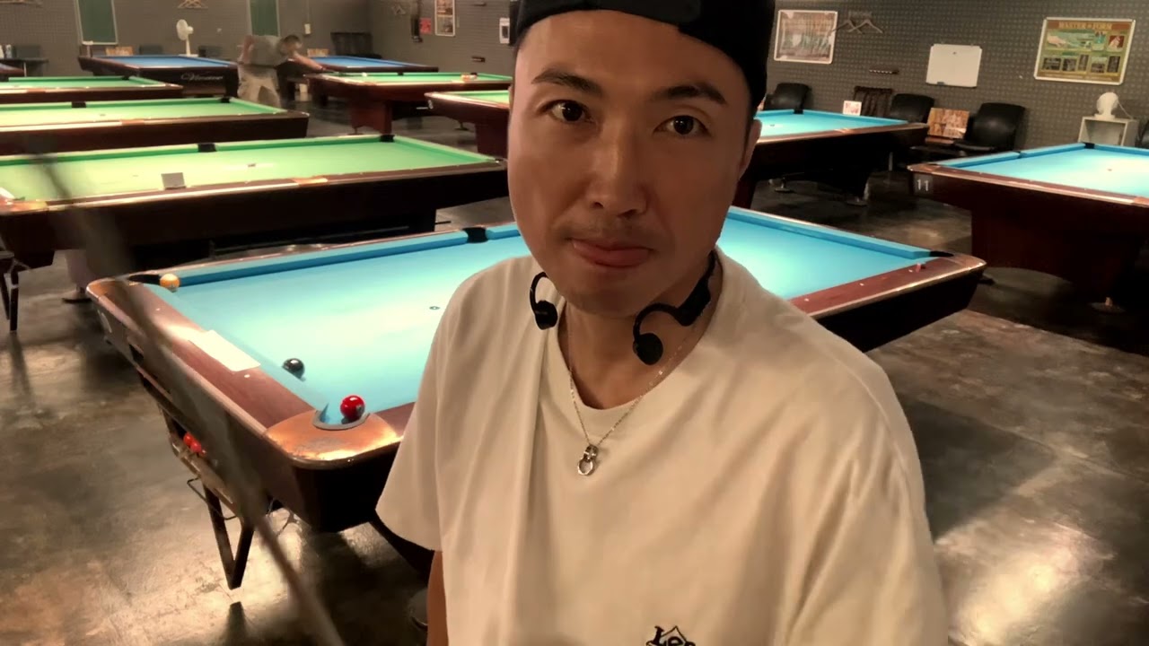ビリヤード　キュー切れ