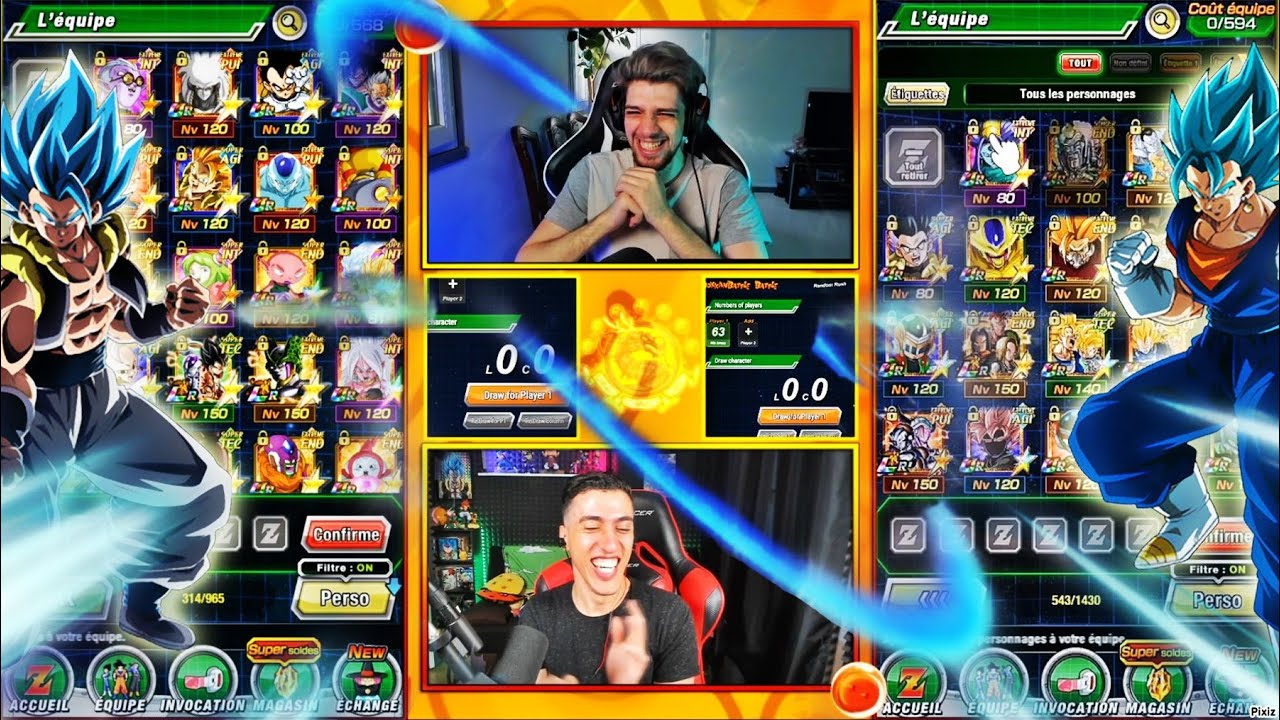 RANDOM RUSH VS YEKAIS, LES MEILLEURES TEAMS ?!!! DBZ DOKKAN BATTLE !