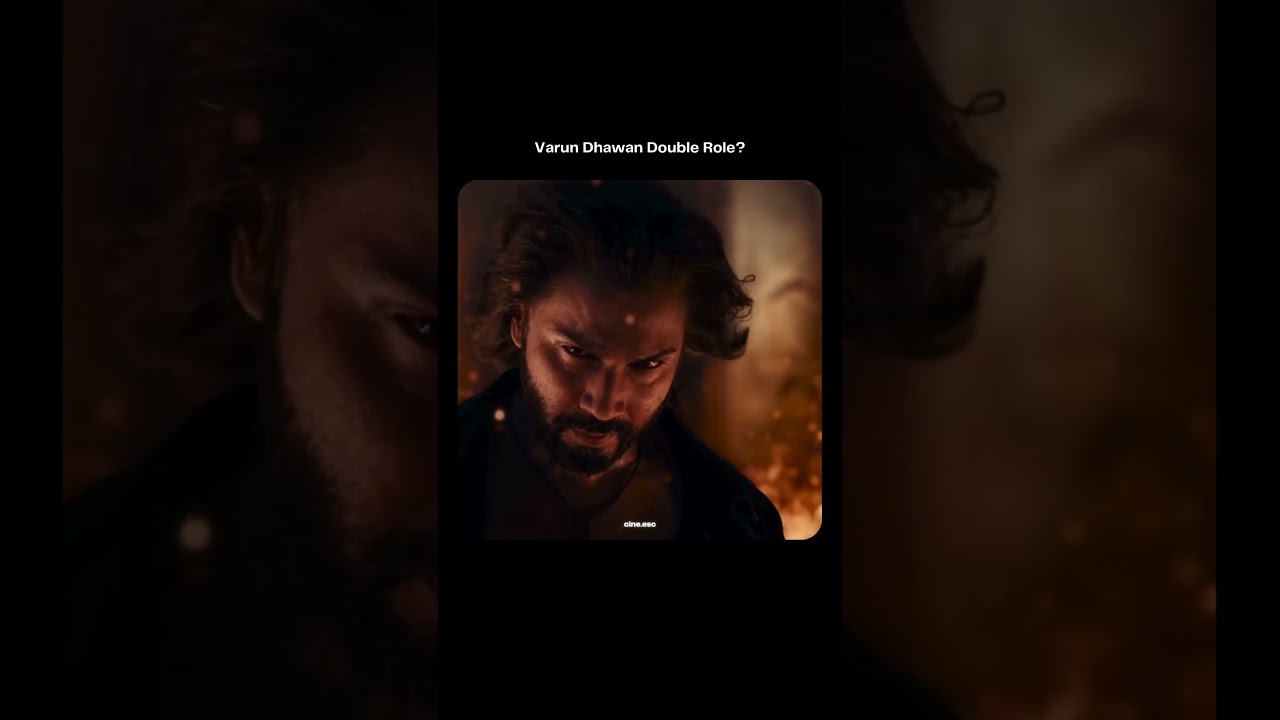 Varun Dhawan's double role in baby john??? 👀💥