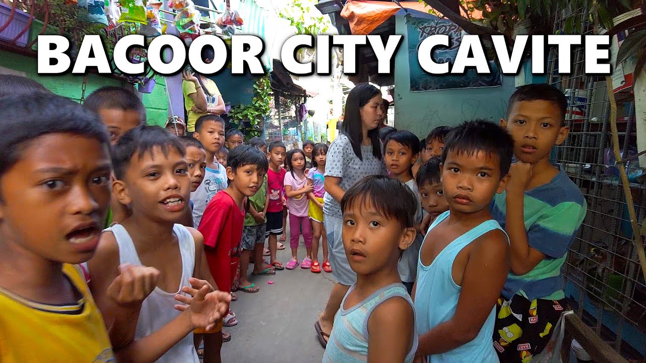 Daily Life Scenes in Zapote Bacoor  Cavite | Wandering Backalleys in Zapote Bacoor [4K]
