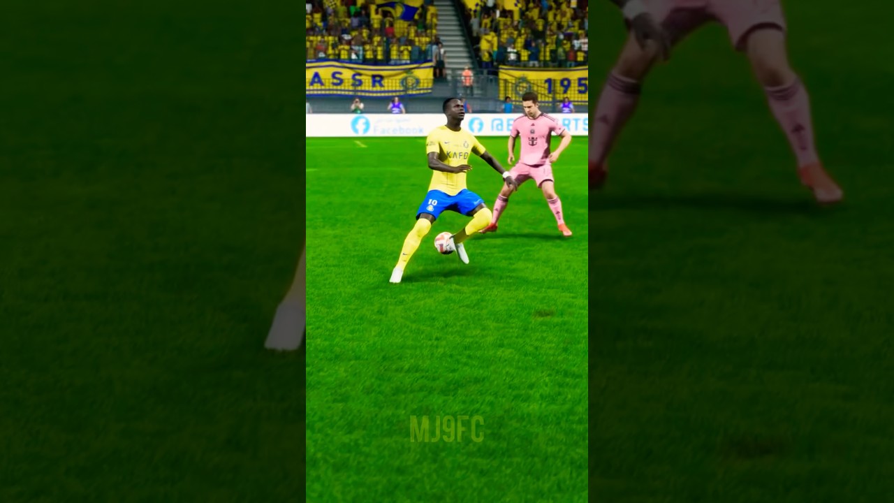 Mane - Ronaldo - Al Nassr | FC 24 GOALS DRIBBLING SKILLS GOAT | #shorts #fc24 #fc25