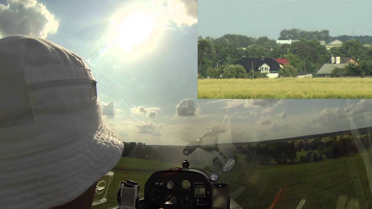EGC2013 Michałków Day 5 - Łukasz Błaszczyk (POL) extreme landing GoPro view