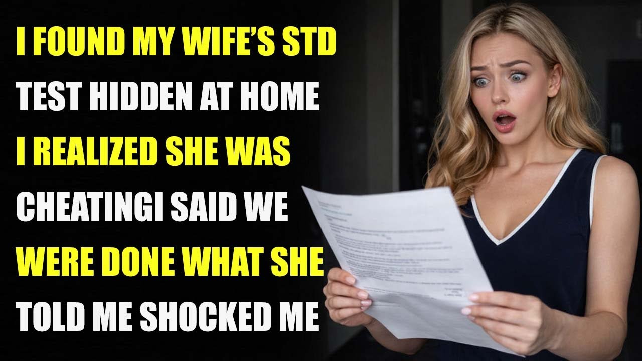 I Found My Wife’s STD Test Results, That’s How I Learned She Was Cheating