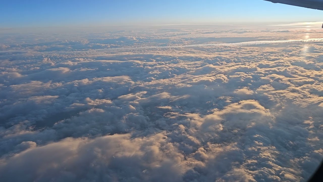 Clouds, Sky. Flight 