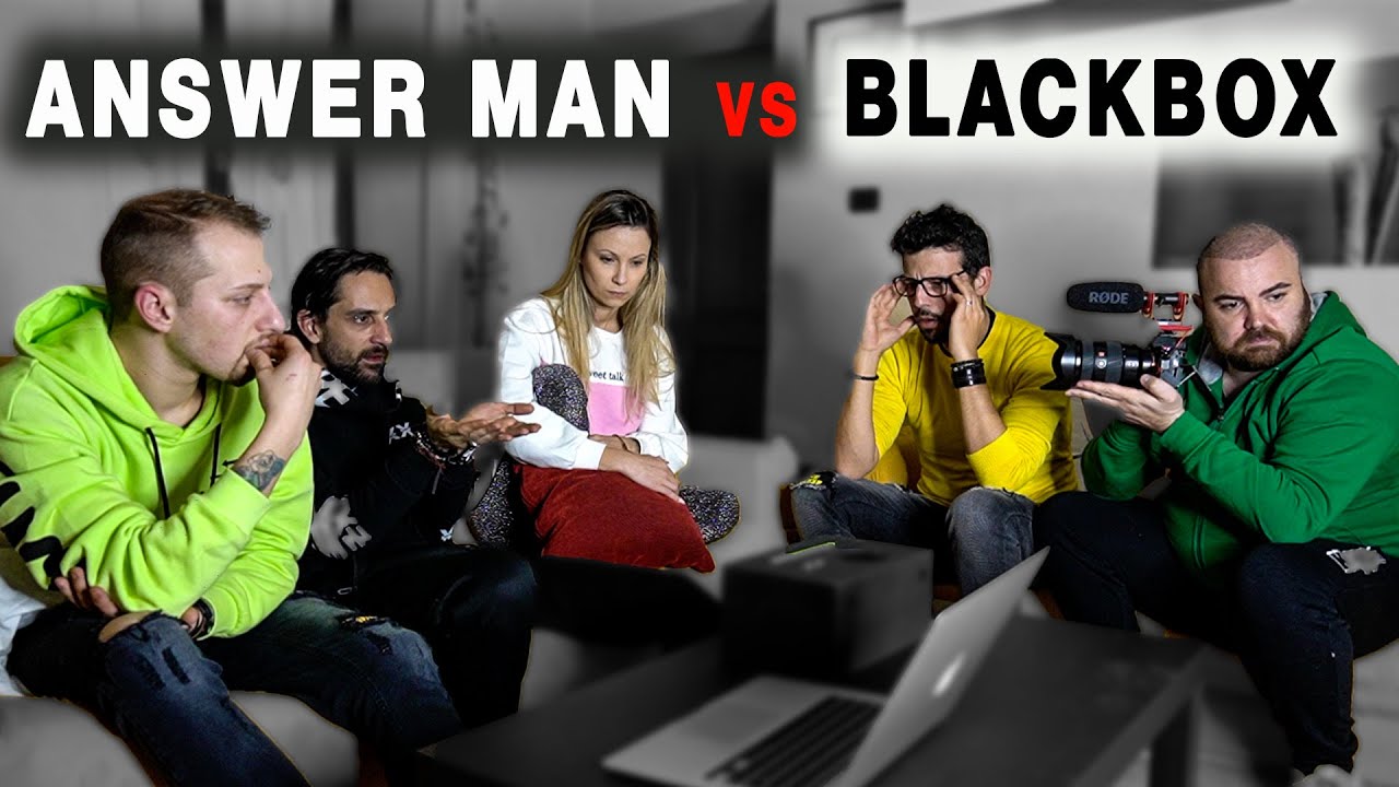 RITUALE ANSWERMAN vs BLACKBOX ** AIUTATECI **