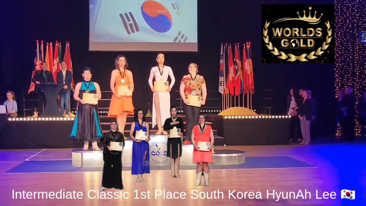 GOLD WORLDS 2022 Intermediate Classic & Open Pearl 1st Place South Korea HyunAh Lee 🇰🇷