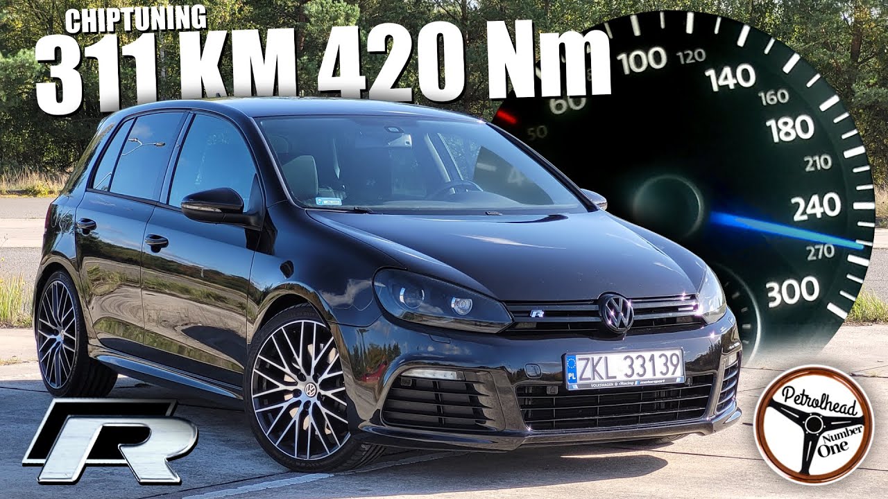 2011 VW Golf VI R 2.0 TSI (311 KM) | V-MAX, 0-100, 100-200, 200-250 km/h. Pr&oacute;ba autostradowa. | 4K