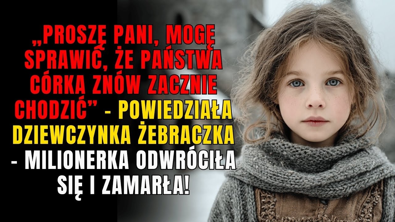 Proszę pani, mogę sprawić, że państwa córka znów zacznie chodzić – powiedziała dziewczynka żebraczka