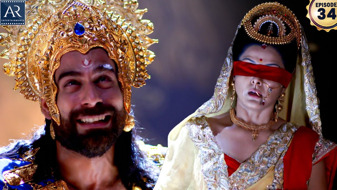 Suryaputra Karn Episode 34 | माता कुंती और कर्ण | महाभारत युद्ध |  @BhaktiSagarARentertainments ​