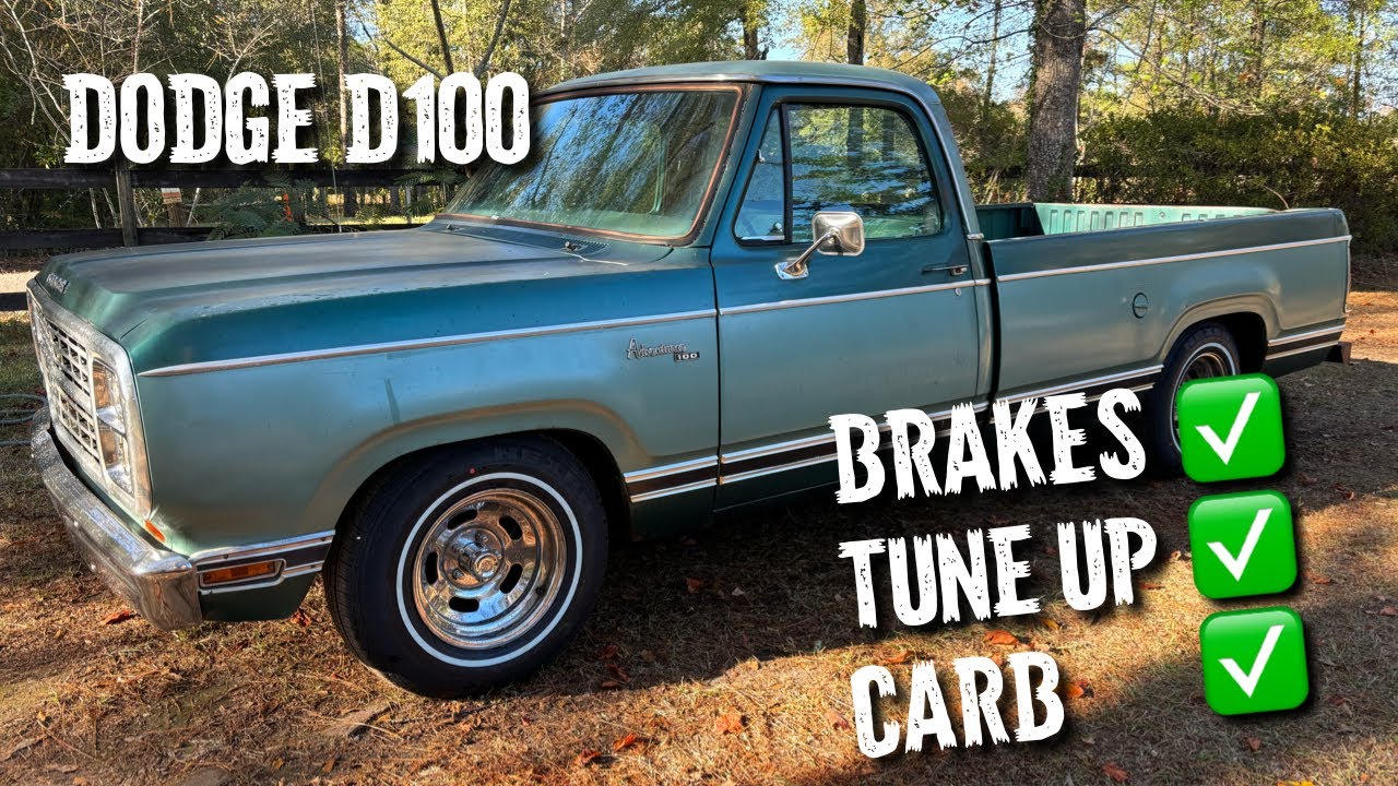 Первая поездка на Dodge D100 #Dodge #D100