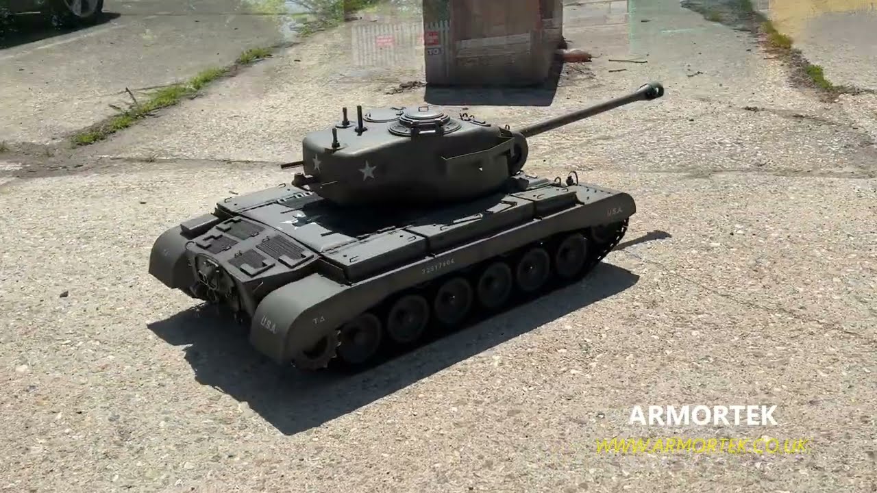 MASSIVE RC M26 Pershing tank - custom build for a customer