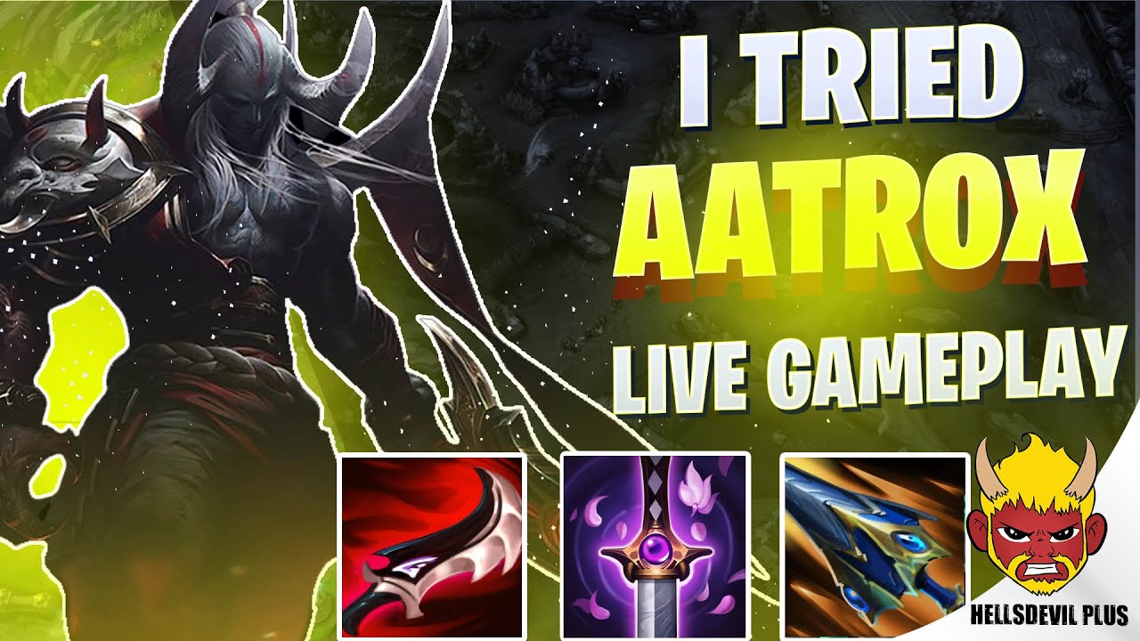 Я попробовал Атрокса, и ЭТО случилось! &mdash; Геймплей Wild Rift HellsDevil Plus