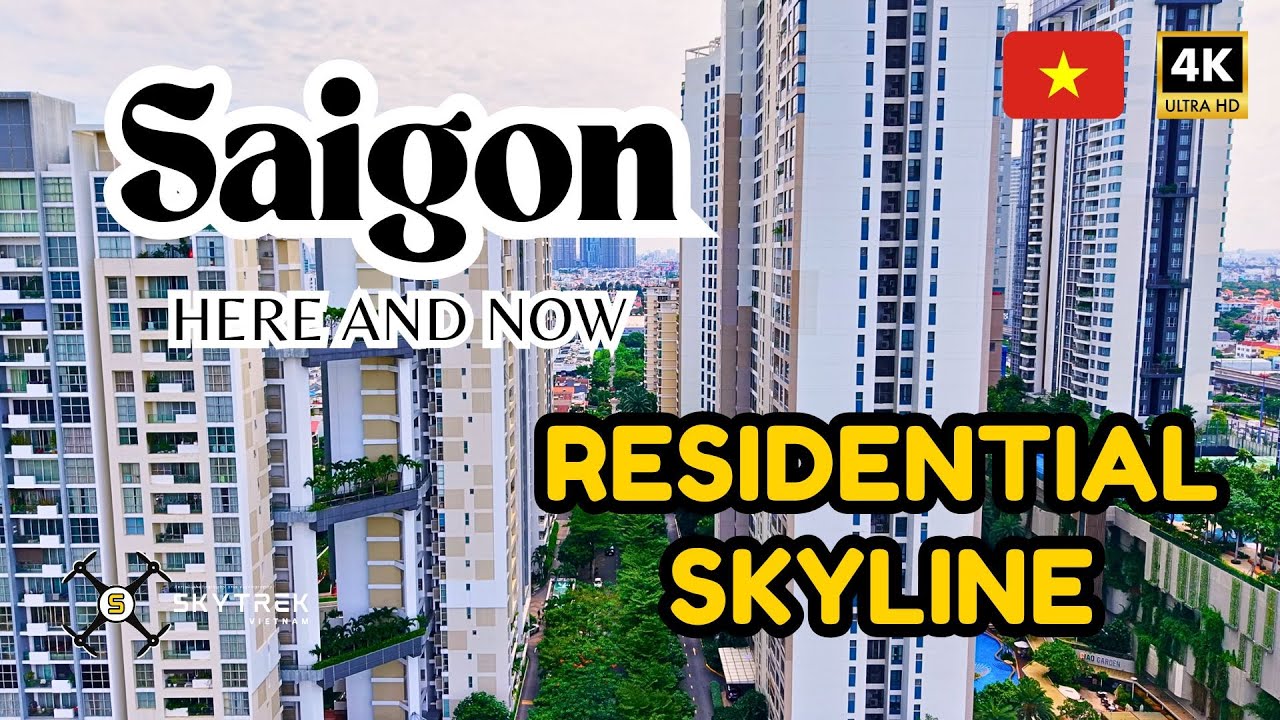 🇻🇳 4K Drone Footage | From City Residences to Landmark 81 View