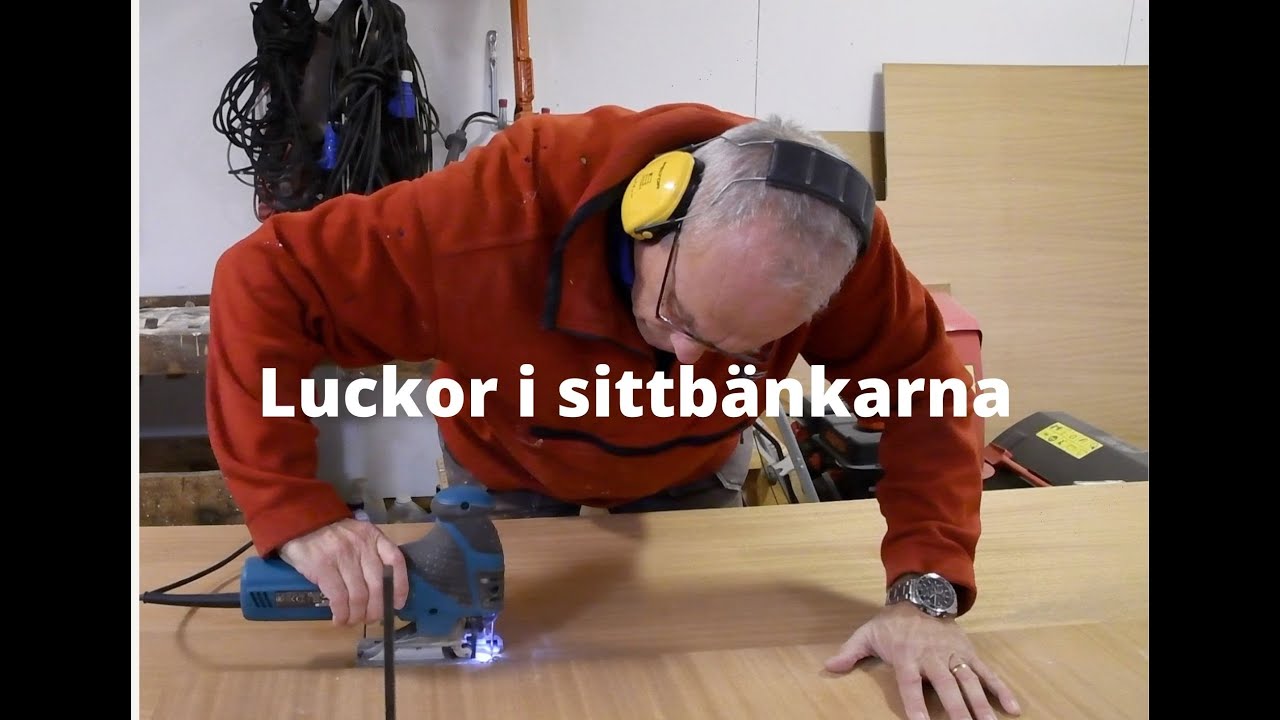 37. Luckor i sittbänkar