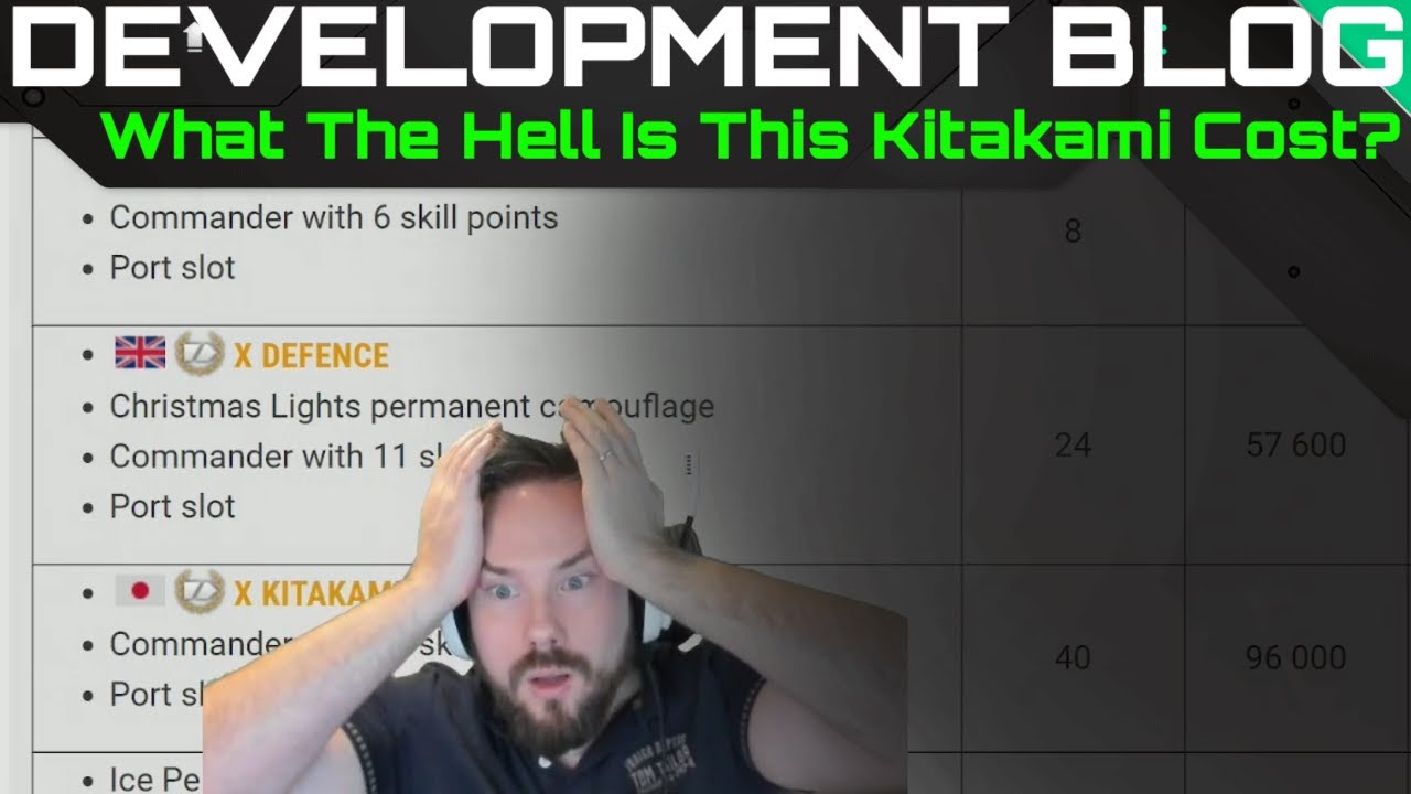 Development Blog - What The Hell Is This Kitakami Cost?
