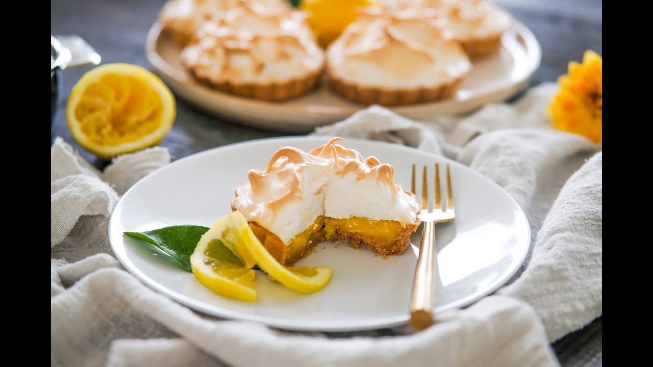 Dessert Recipe: BEST EVER Lemon Meringue Tartlets by Everyday Gourmet with Blakely