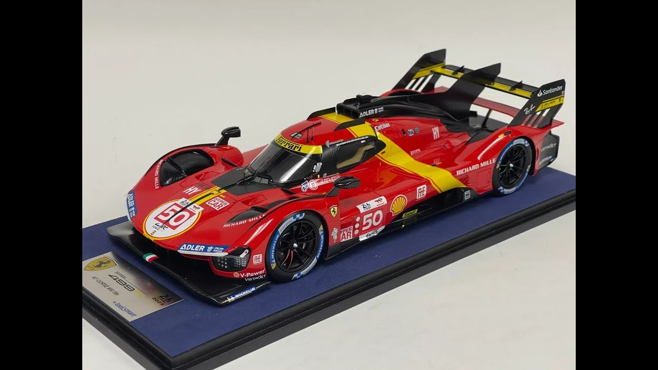Review:  Looksmart 1/18 Ferrari 499P AF Corse 5th Place Le Mans 2023