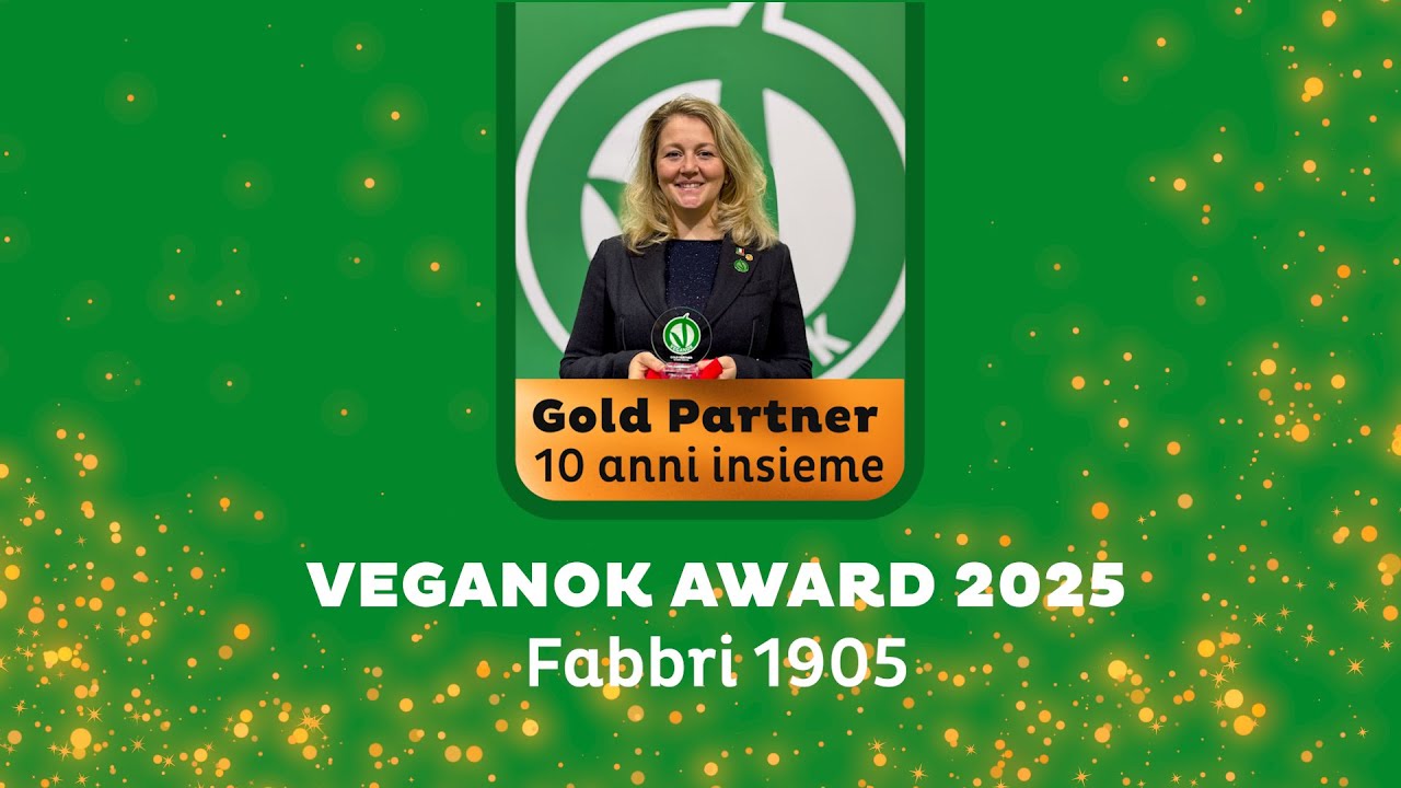 VEGANOK AWARD 2025: FABBRI1905, GOLD PARTNER