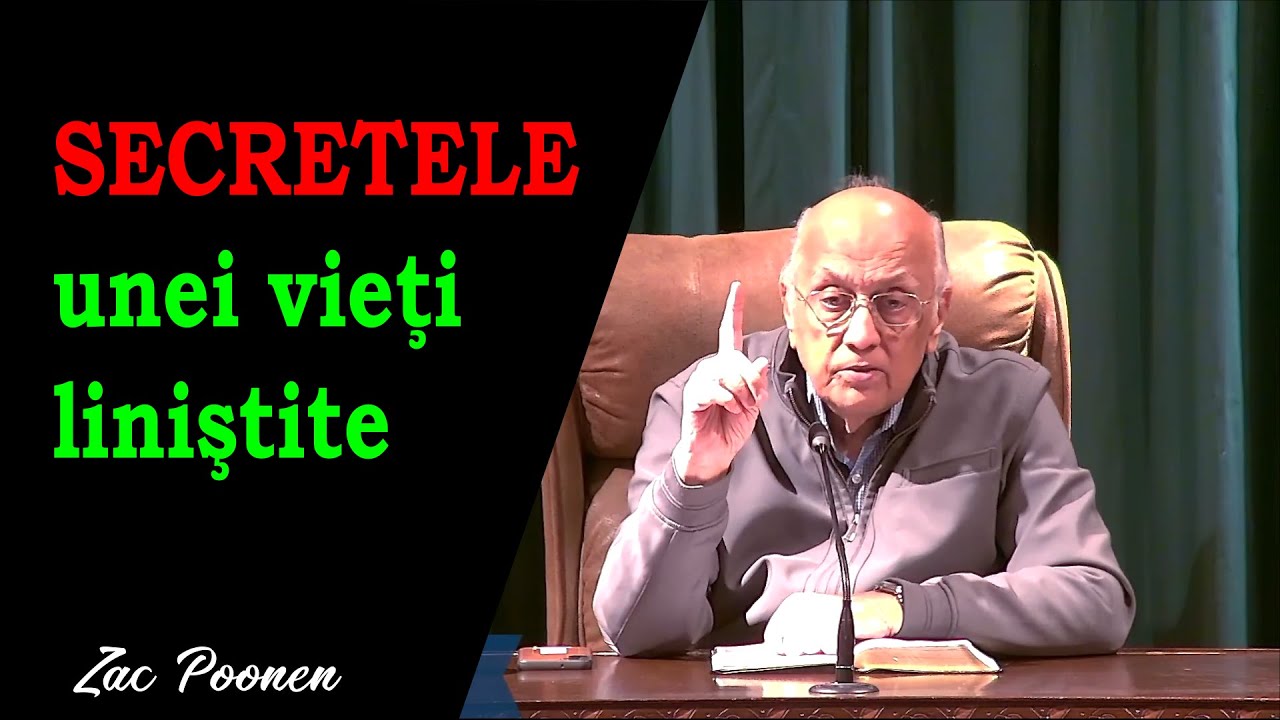 Secretele unei vieţi liniştite