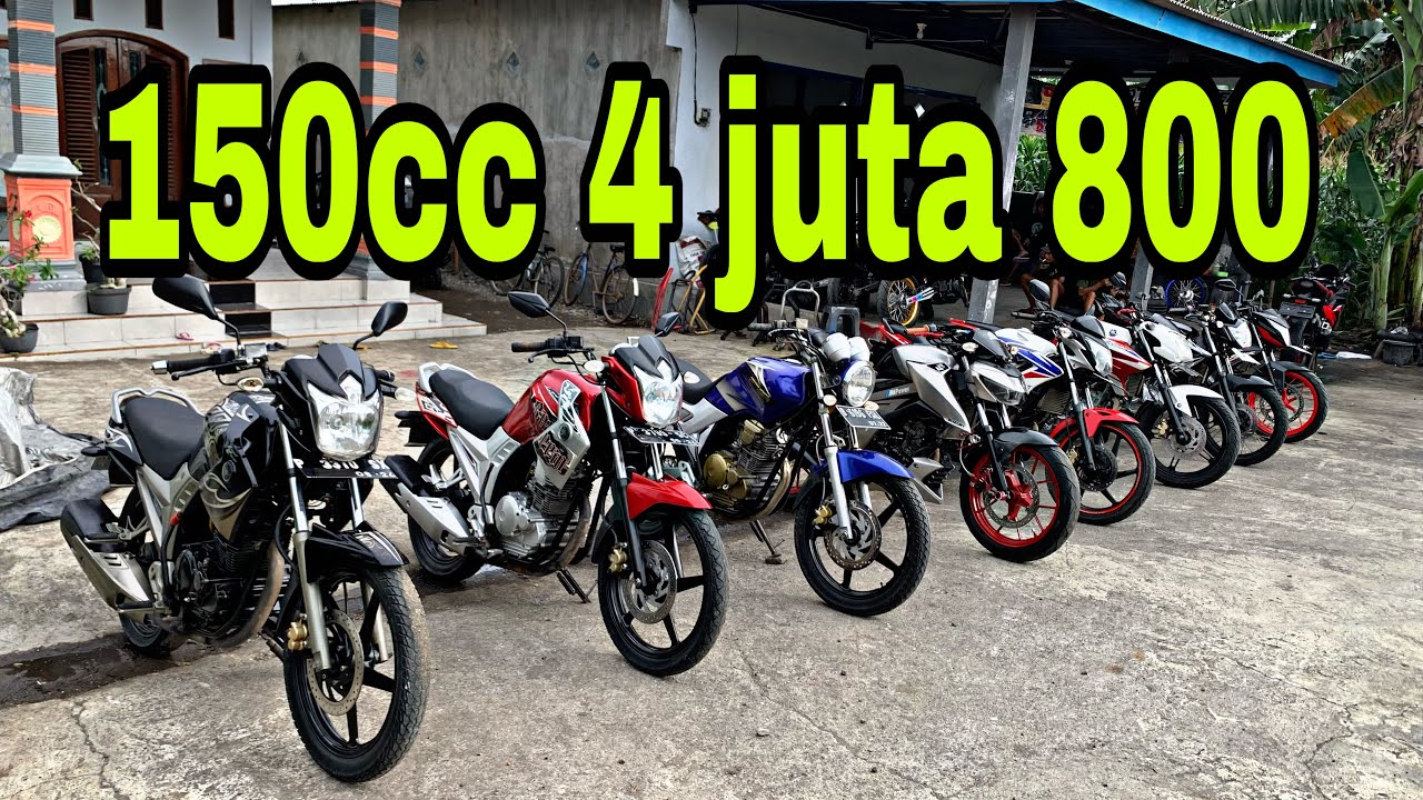 RIVIEW OBRAL MOTOR NAKED 4JUTAAN DAN TRAIL 10JUTAAN SURAT WAJIB LENGKAP SEMUA