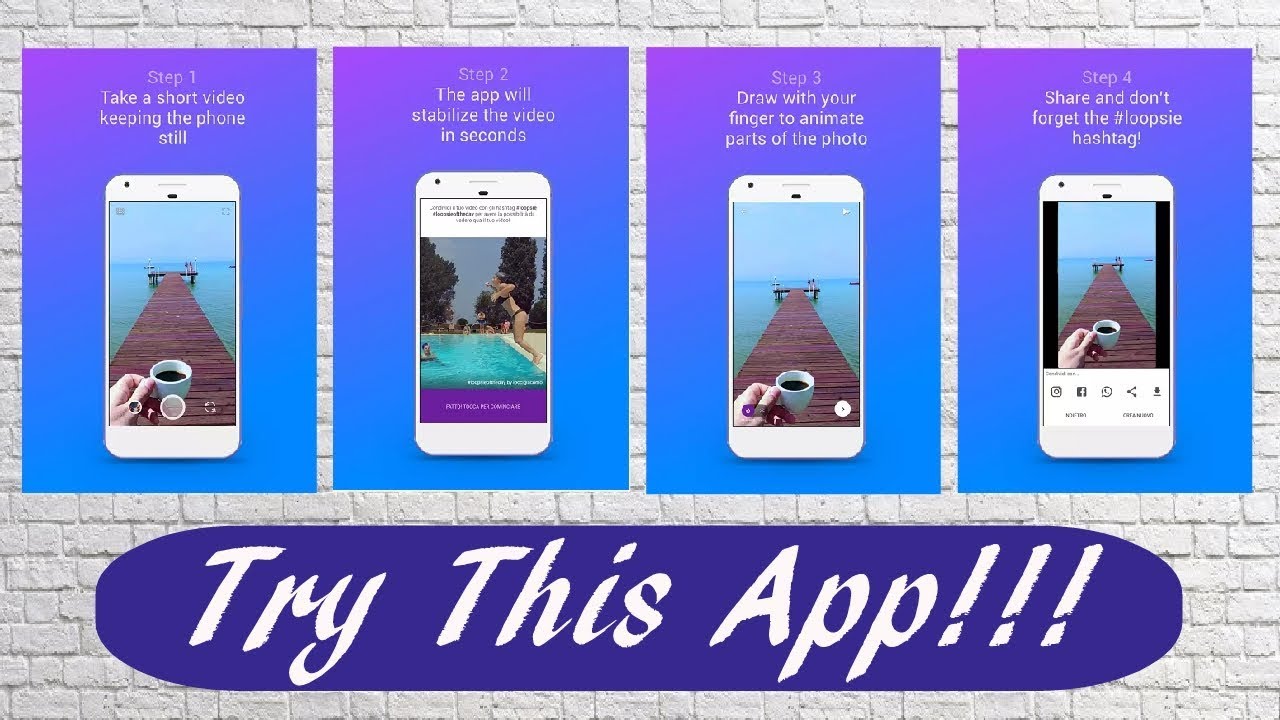 Loopsie - Cinemagraph, Living Photo | By tips and tricks