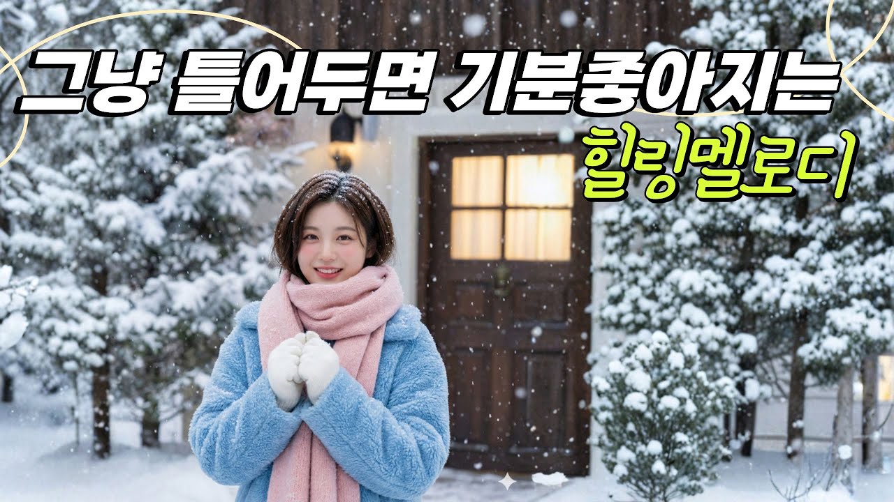 [Cafe Playlist]🌲❄️ 그냥 틀어놓으면 좋은 겨울 멜로디, 카페 사장님이 좋아하는 음악 /  Calm winter BGM / ただ流して、冬に合う落ち着いたBGM #122