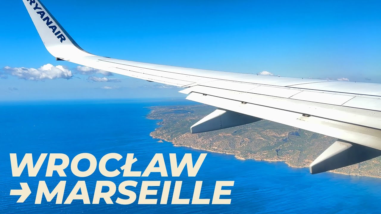 From a Rainy Takeoff in Poland to a Stunning Sunny Landing in French Provence!