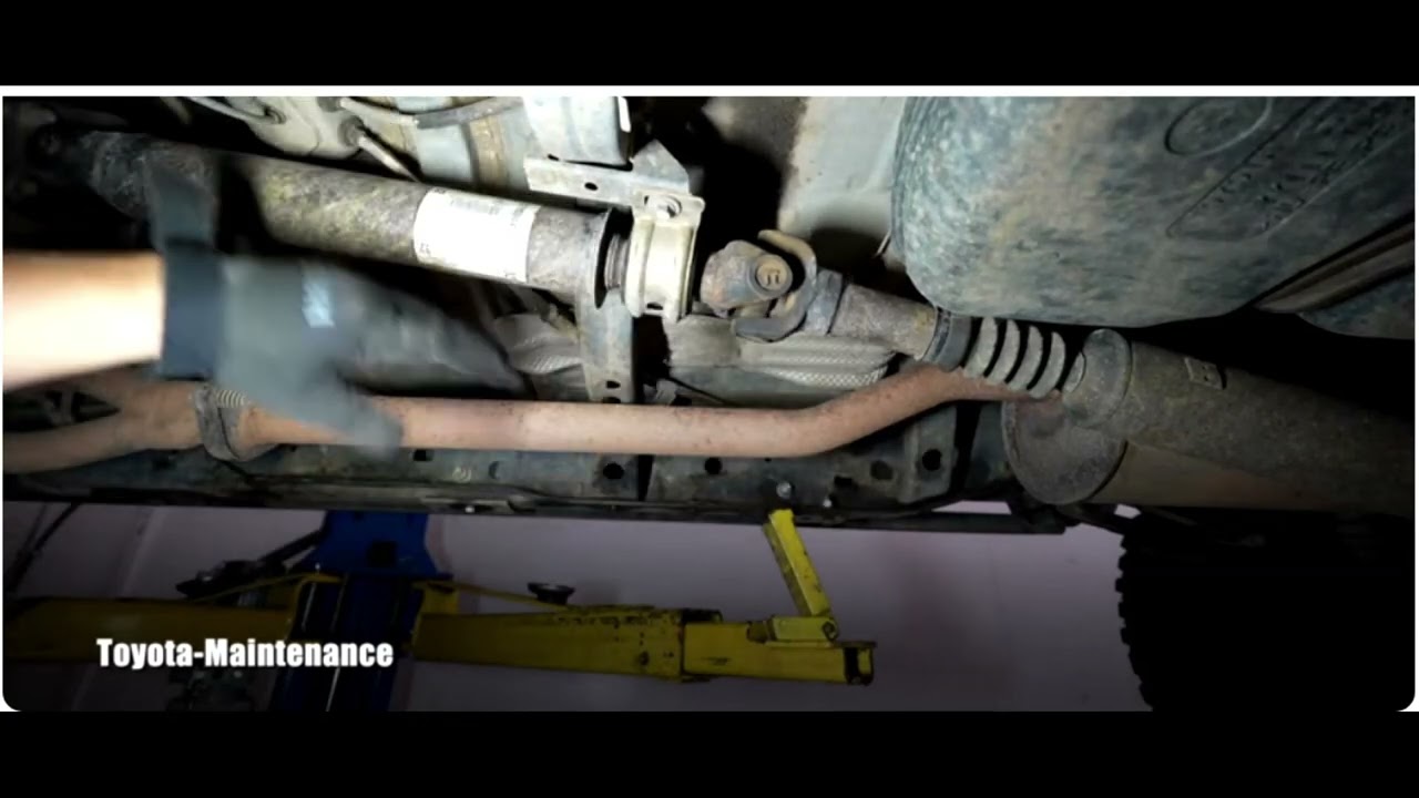 How to Check a Carrier Bearing on a Tacoma Truck