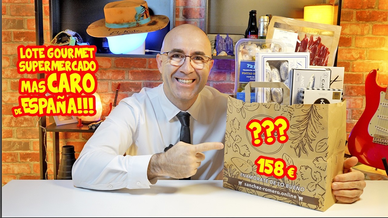 Lote GOURMET de EL SUPERMERCADO MÁS CARO de ESPAÑA | Especial CENA NOCHEVIEJA