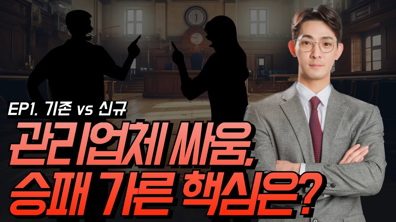 Ep1. 기존 관리업체 vs 신규 관리단! 승소한 비결은 이현조 변호사 집합건물 분쟁 해결!