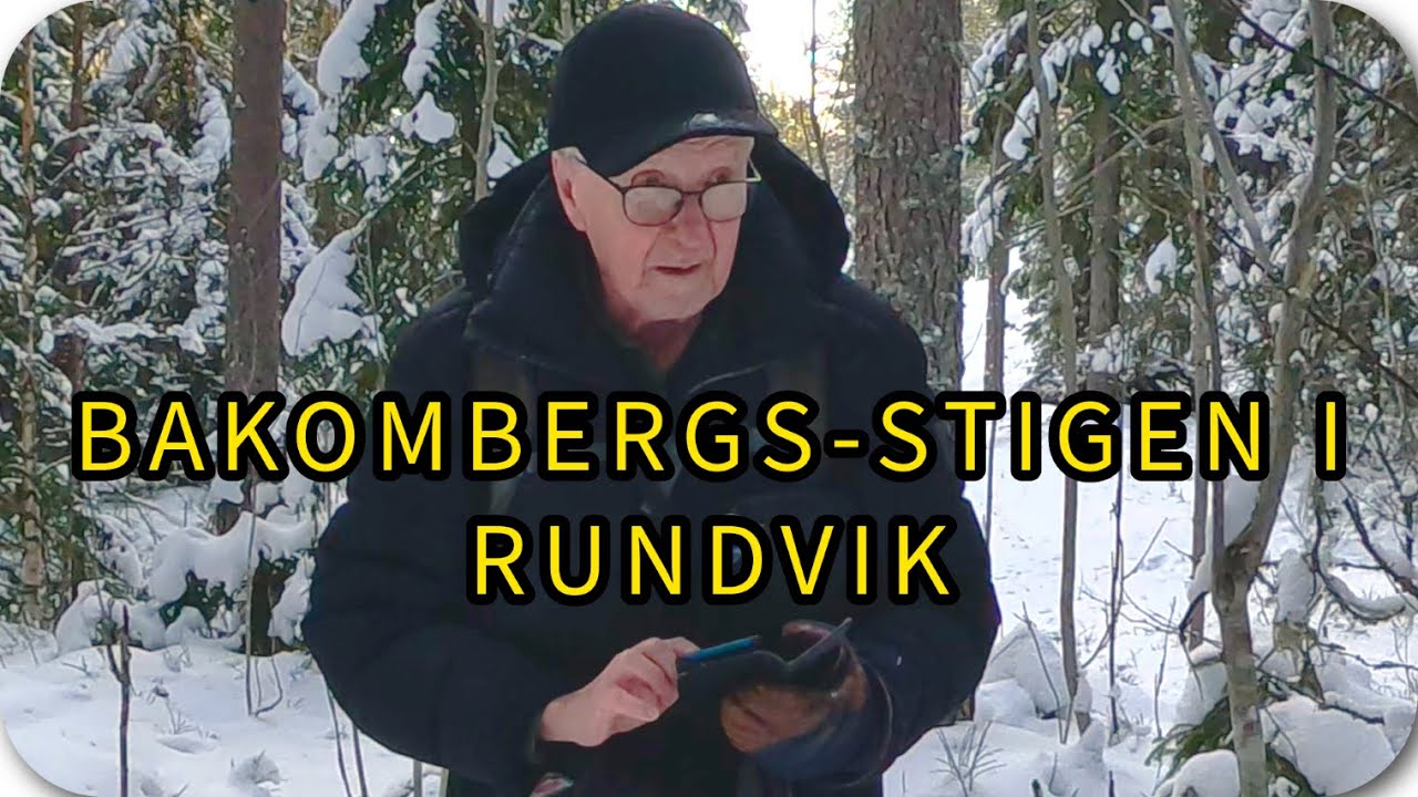 Bakombergs-stigen i Rundvik