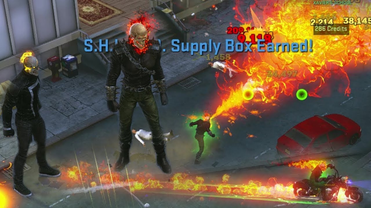 Marvel Heroes Omega Ghost Rider Gameplay