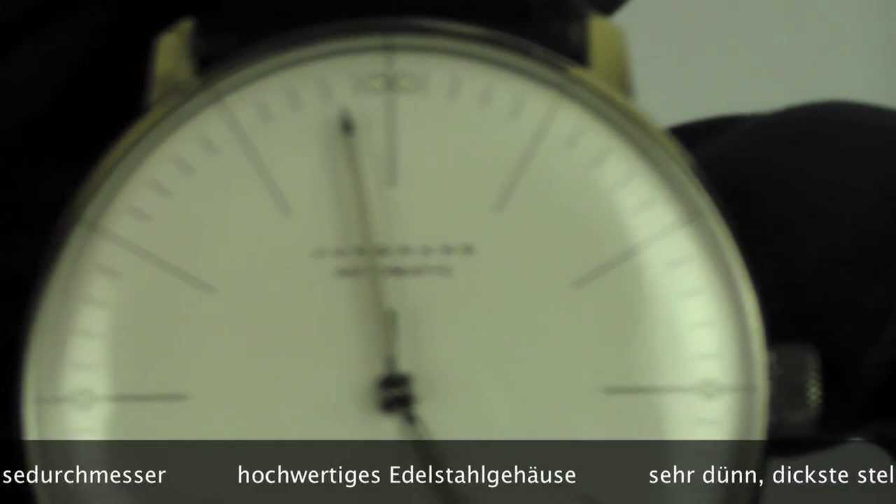 Junghans 027/3501.00 Max Bill Automatic Uhr www.olfert-co.de