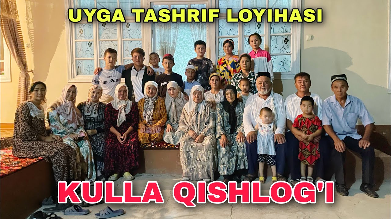 ANDIJON VILOYATI BULOQBOSHI TUMANI | UYGA TASHRIF LOYIHASI | KULLA SHAHARCHASI